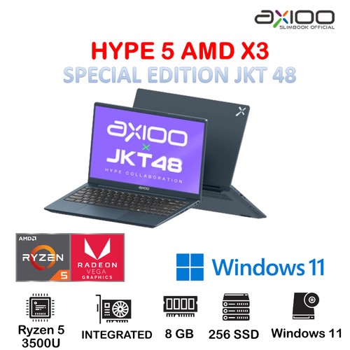Axioo Hype 5 AMD Ryzen 5 5500U 8GB 256GB SSD FHD IPS