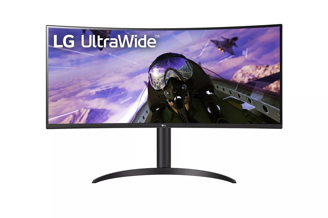 LG UltraWide 34WP65C-B 34 Inch Curved QHD HDR10 sRGB 99% MaxxAudio