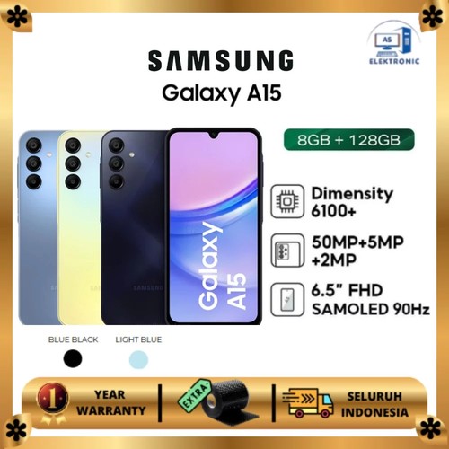 Samsung Galaxy A15 8/256GB Super AMOLED NFC Garansi SEIN