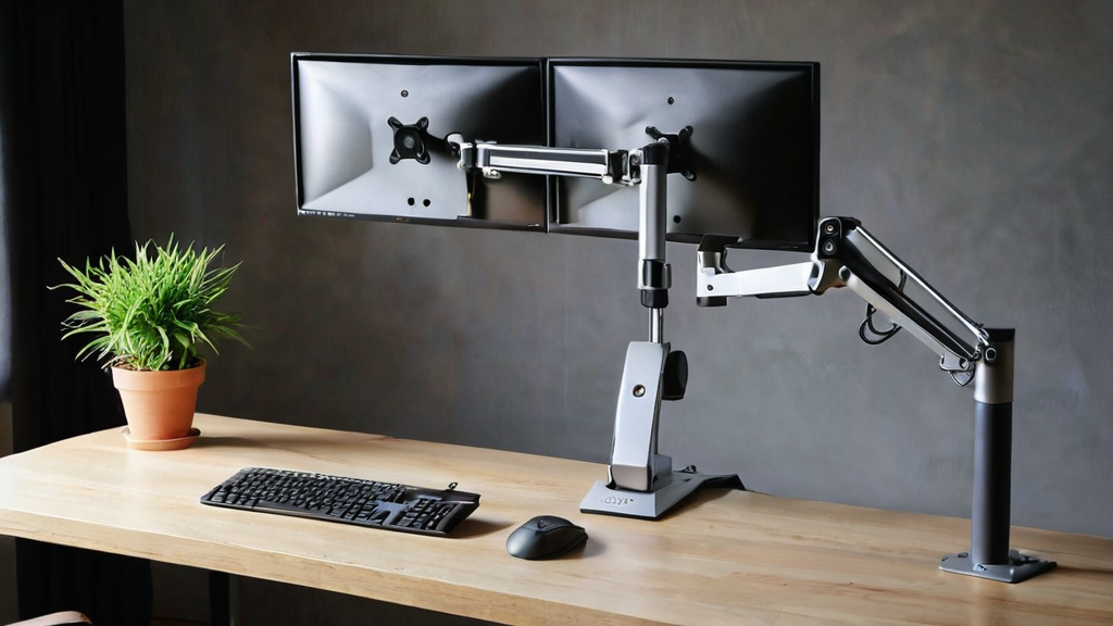 Mekanisme Rekayasa Dual Motor & Stabilitas Rangka Baja Standing Desk