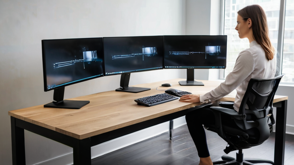 Kalibrasi Postur Duduk dan Berdiri Ergonomis Aturan 90-90-90