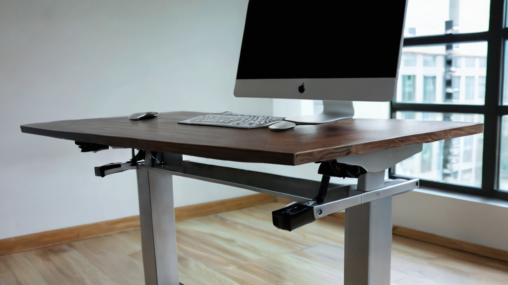 Mekanisme Rekayasa Dual Motor & Stabilitas Rangka Baja Standing Desk