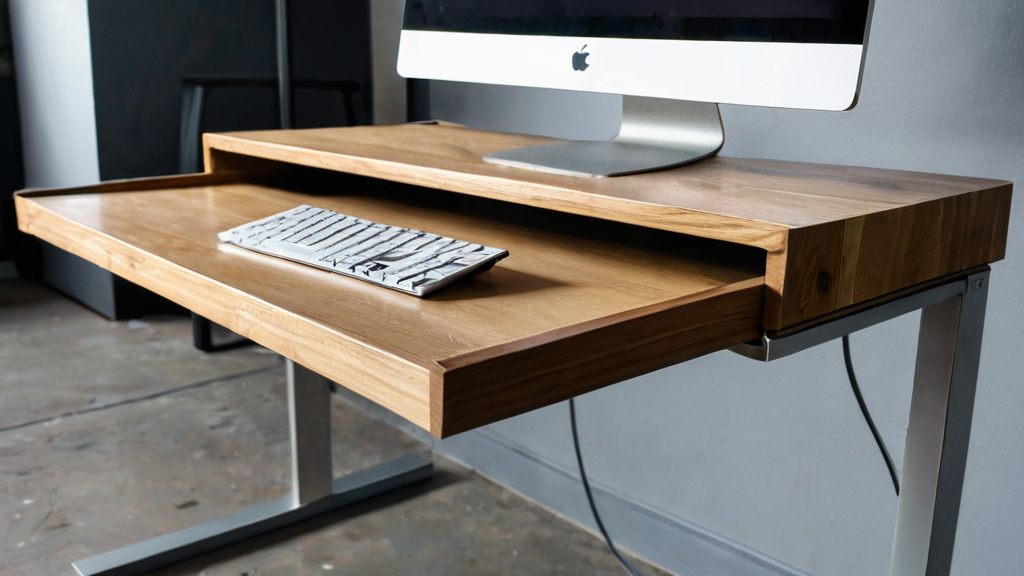 Detail Rekayasa Mekanik dan Desain Ergonomis Panduan Desk Shelf & Monitor Riser Kayu Modular 2026: Sains Ergonomi Sudut Pandang Mata & Optimalisasi Ruang Kerja Vertikal