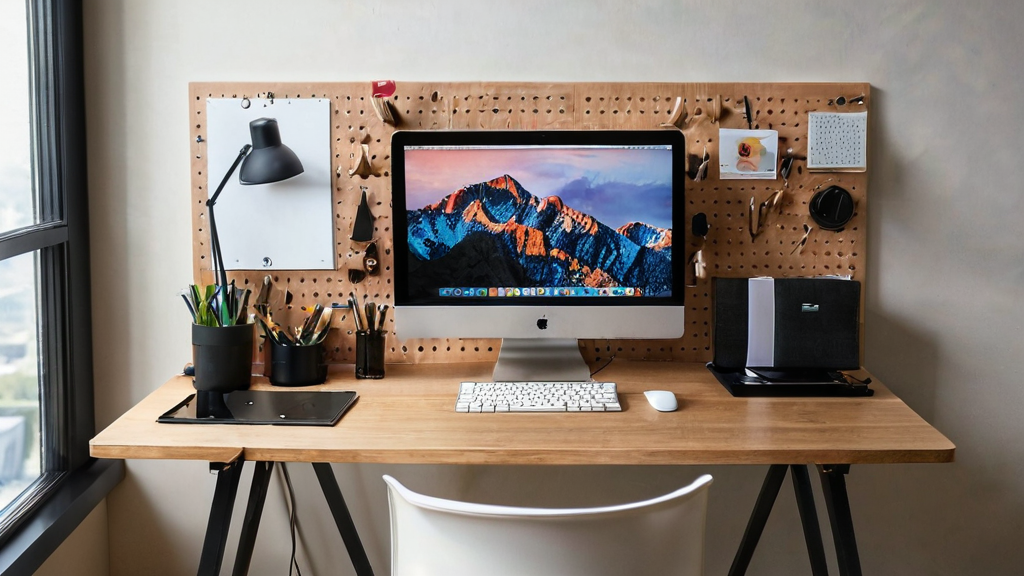 Panduan Lengkap Desk Clamp Pegboard Organizer 2026: Sains Zona Jangkauan Ergonomis (Reach Zones), Reduksi Hambatan Kognitif, & Solusi Penyimpanan Vertikal Meja Kerja