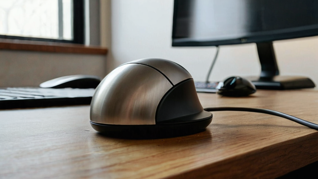 Detail Rekayasa Mekanik dan Desain Ergonomis Panduan Lengkap Ergonomic Vertical Mouse & Trackball 2026: Sains Sudut Pronasi Lengan 57 Derajat & Solusi Pencegahan Carpal Tunnel Syndrome
