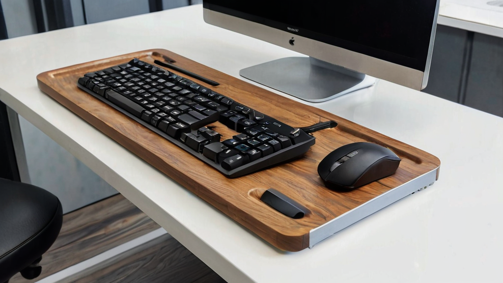 Detail Rekayasa Mekanik dan Desain Ergonomis Panduan Lengkap Ergonomic Clamp-On Desk Extender & Keyboard Tray 2026: Sains Fleksi Siku 90 Derajat, Reduksi Abduksi Bahu, & Solusi Optimalisasi Meja Sempit