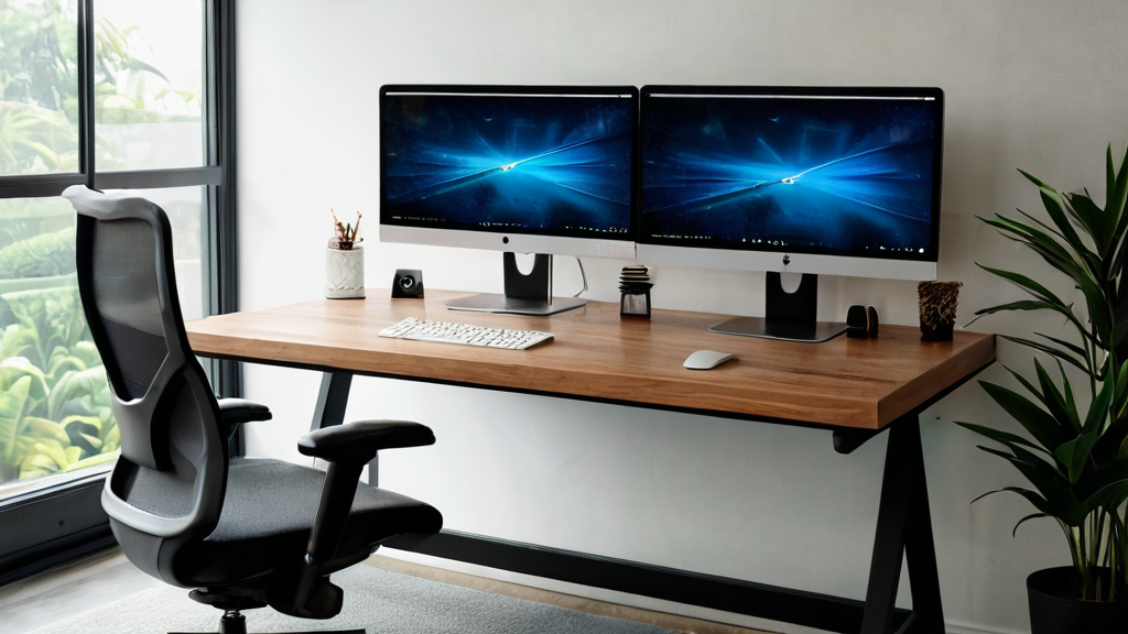 Panduan Lengkap Meja Standing Desk Elektrik Dual-Motor 2026: Sains Postur Kerja Dinamis, Mekanisme Anti-Collision, & Solusi Reduksi Perilaku Sedentary
